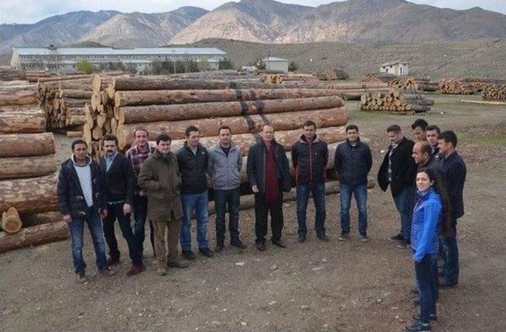 Orman İşletme Müdürlüklerine Yeni Atanan Orman Mühendislerine, Arazide Eğitim