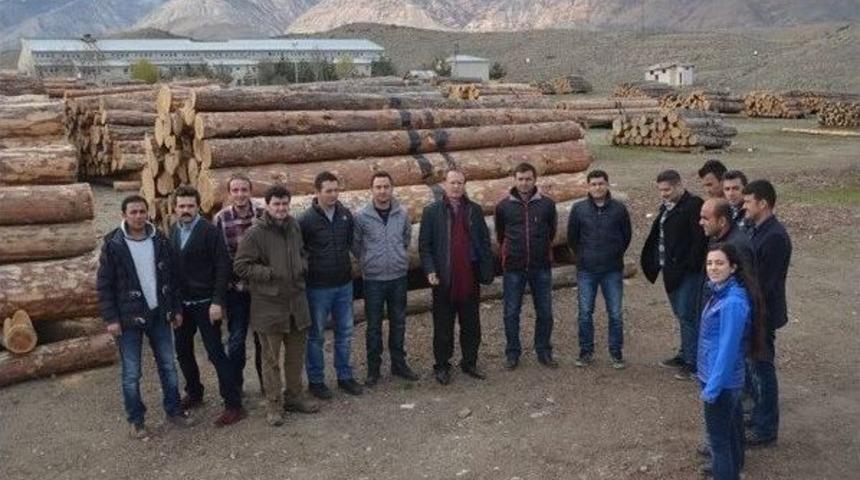 Orman İşletme M&uuml;d&uuml;rl&uuml;klerine Yeni Atanan Orman M&uuml;hendislerine, Arazide Eğitim