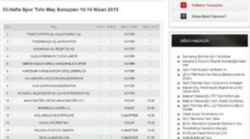 Ligler Ertelendi, Talihliler Kuraya Kaldı