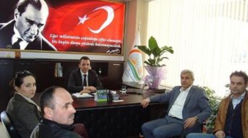 Malkara Tso Y&ouml;netiminden İl&ccedil;e Tarım M&uuml;d&uuml;rl&uuml;ğ&uuml;&rsquo;ne Ziyaret