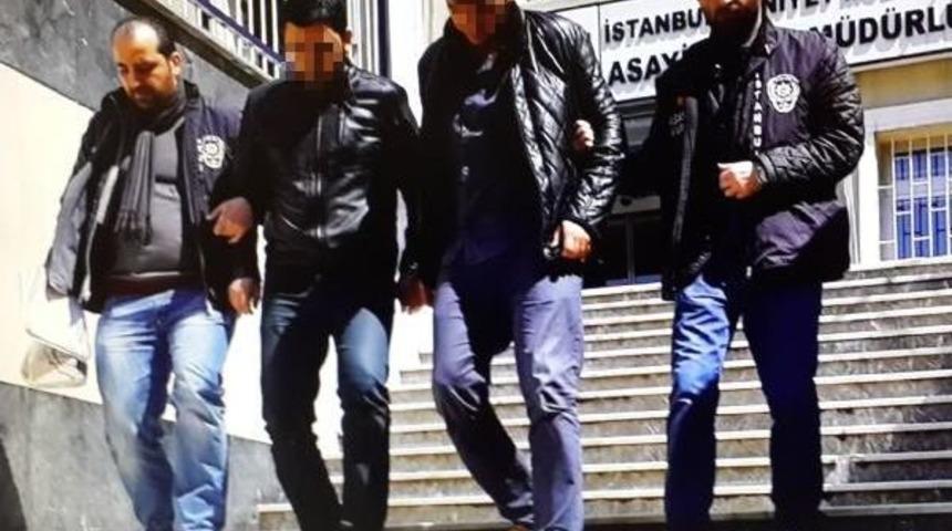 &Ccedil;aldıkları Otomobili Yıkatmaya G&ouml;t&uuml;r&uuml;nce Yakalandılar
