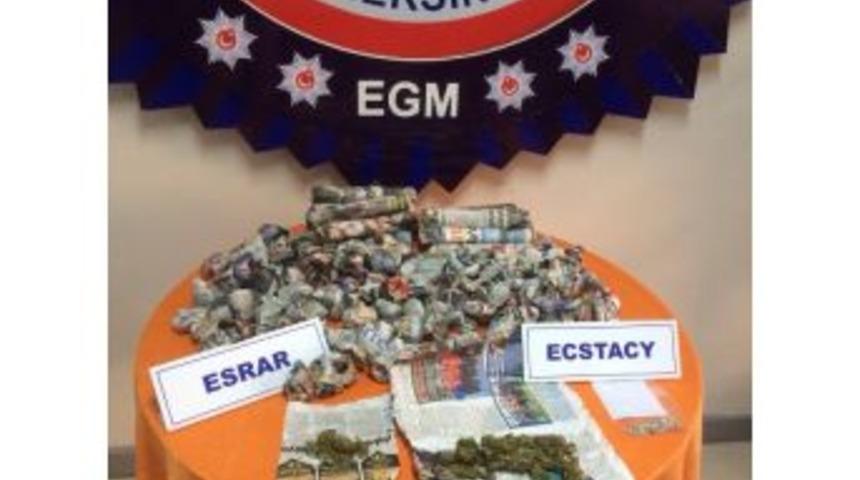 Mersin&rsquo;de Uyuşturucu Operasyonu