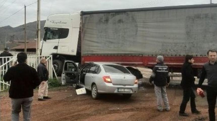Osmancık&rsquo;ta Trafik Kazası: 1 Yaralı