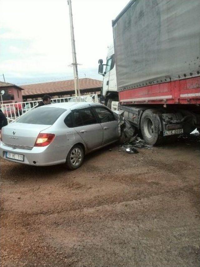 Osmancık’ta Trafik Kazası: 1 Yaralı