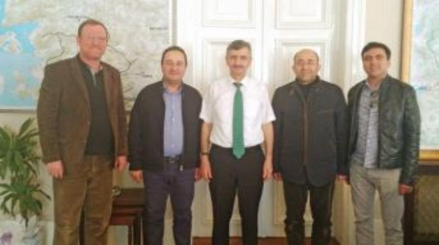 Ahşap Palet&ccedil;ilerden Manisa Valisine Ziyaret