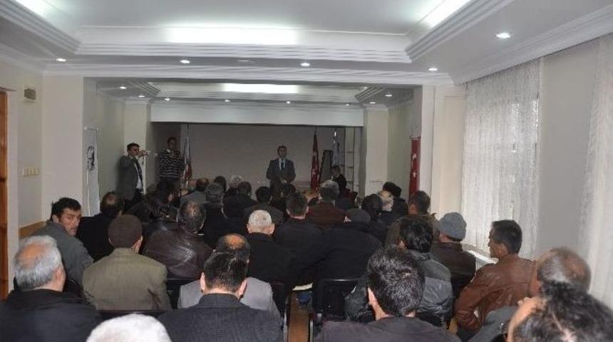 Pınarbaşı&rsquo;nda Tkdk Tanıtım Toplantısı D&uuml;zenlendi
