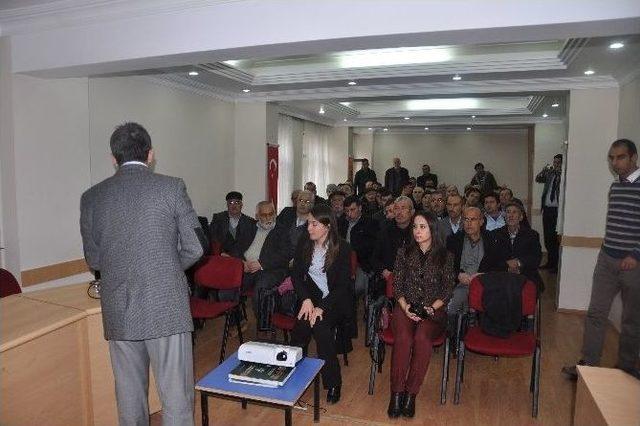 Pınarbaşı’nda Tkdk Tanıtım Toplantısı Düzenlendi