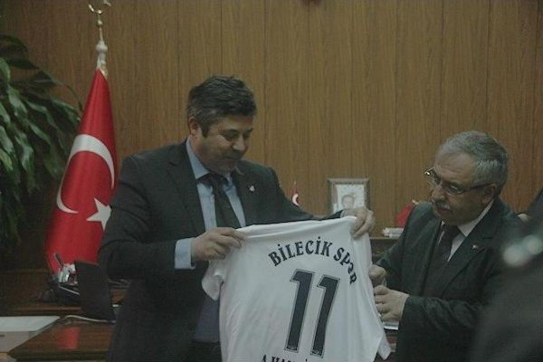Bilecikspor Y&ouml;netiminden Ziyaretler