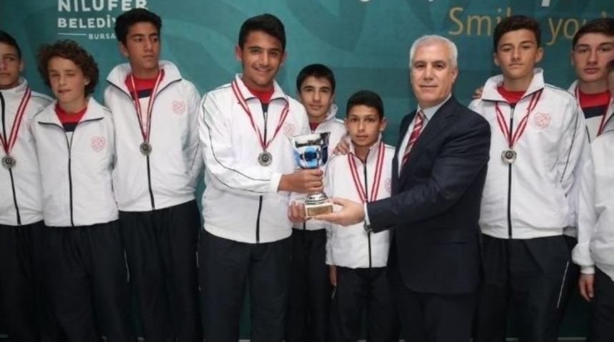 Şampiyonluk Sevincini Başkan Bozbey&rsquo;le Paylaştılar