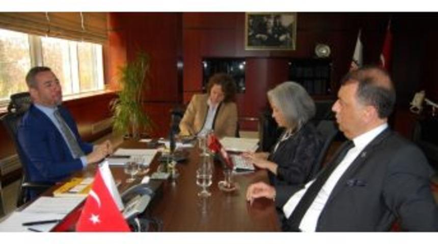 T&uuml;rkonfed Heyeti Gto Başkanı Bartık&rsquo;la G&ouml;r&uuml;şt&uuml;