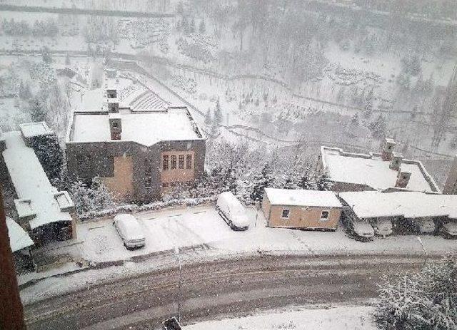 Ankara'ya Nisan'da Lapa Lapa Kar  (2)