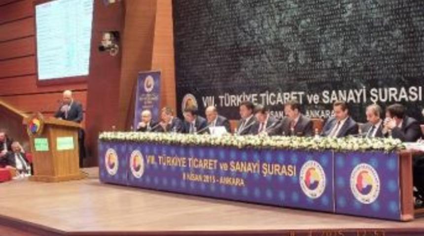 Tso Başkanı 8. Ticaret Ve Sanayi Şurasın’da Konuştu
