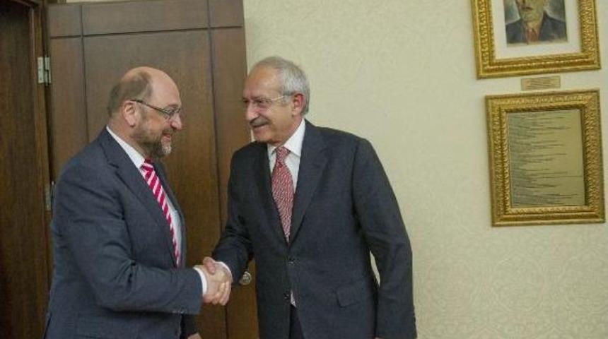 Avrupa Parlamentosu Başkanı Schulz'den Chp'ye Iktidarı Temennisi
