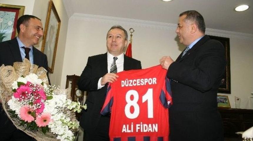 Askf&rsquo;den Vali Ali Fidan&rsquo;a Ziyaret