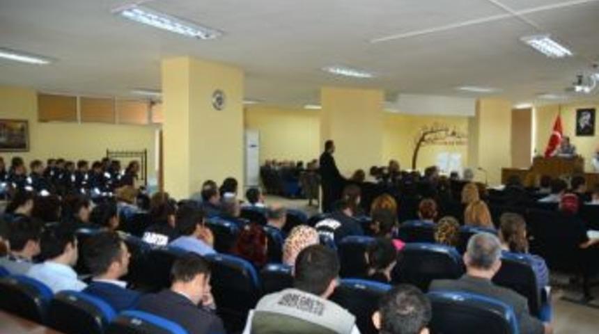 &Ouml;zkan Belediye Personelini Dinledi