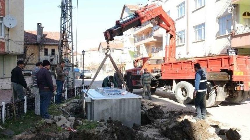 İnebolu&rsquo;da &Ccedil;&ouml;p Konteynırları, Yer Altına Alındı