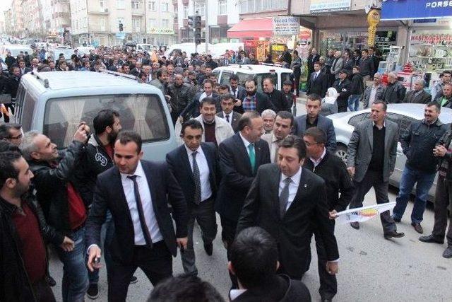 Ak Parti&rsquo;li Adaylara Mitingli Karşılama 1