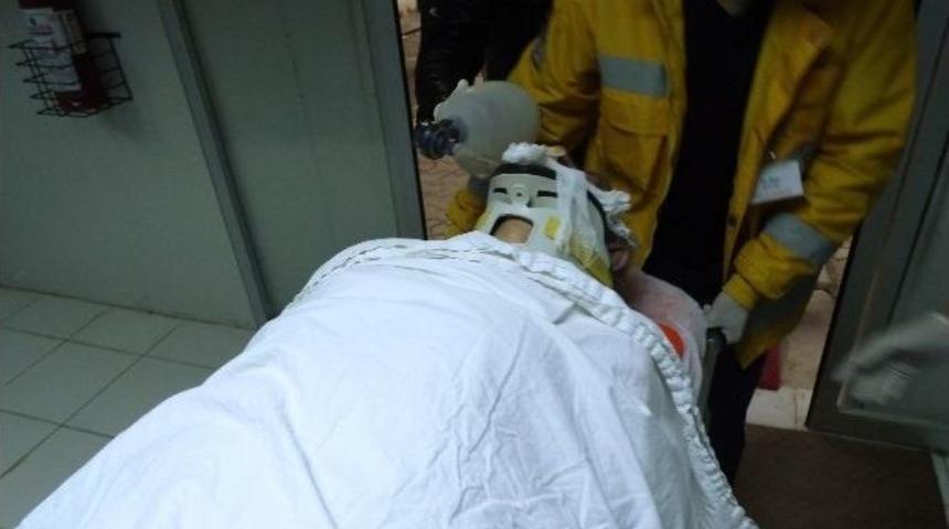 Demokrat Parti İl&ccedil;e Başkanına Motosiklet &Ccedil;arptı