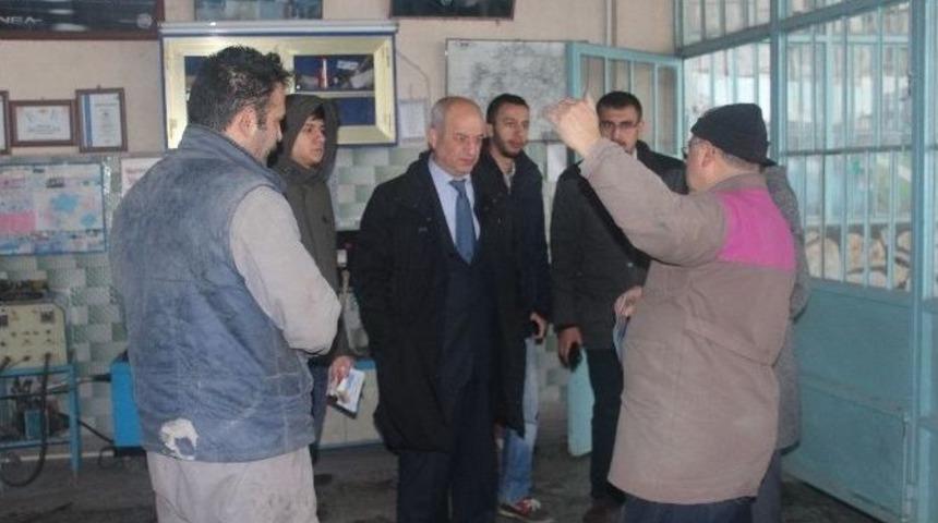 Fazıl Kasap, Sanayi Esnafını Ziyaret Etti