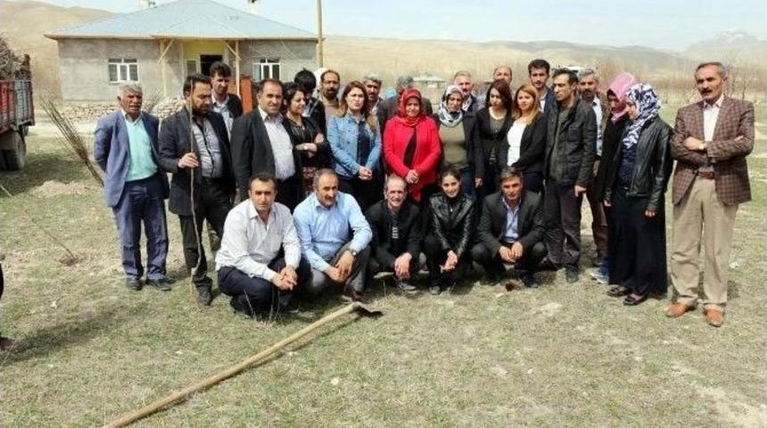 G&uuml;rpınar&rsquo;da Fidan Dikimi