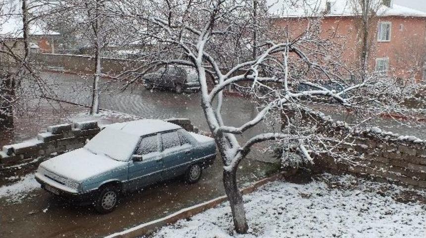 Kırıkkale&rsquo;ye Kar Yağdı