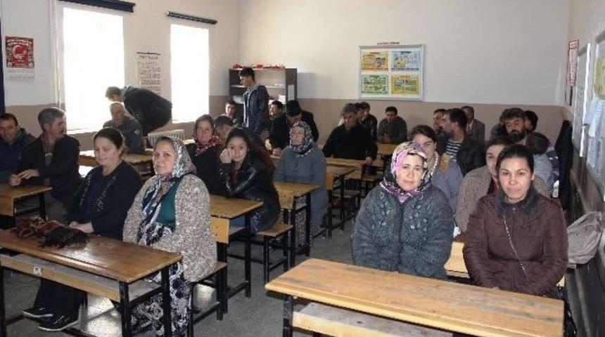 Dinar&rsquo;da Orman K&ouml;yl&uuml;lerine Ağa&ccedil; Kesme Ve Boylama Operat&ouml;rl&uuml;ğ&uuml; Eğitimi