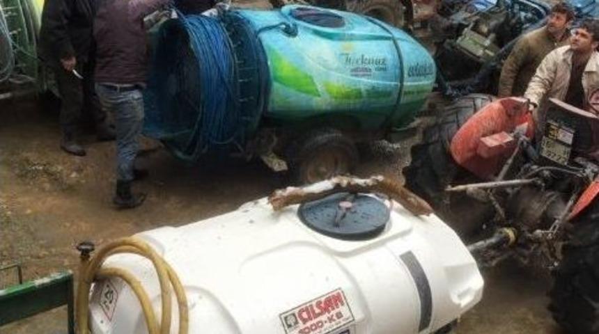 K&ouml;yl&uuml;ler Yangını İla&ccedil; Tankerleriyle S&ouml;nd&uuml;rd&uuml;