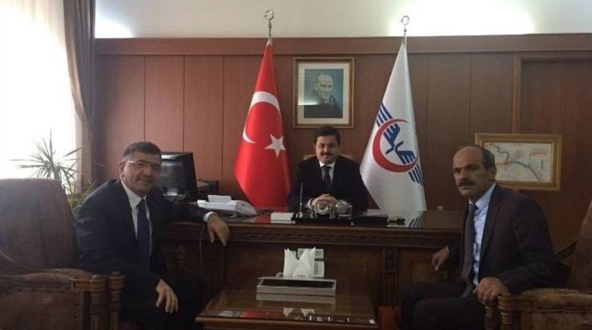 Belediye Başkanı Akdoğan&rsquo;ın Ankara Temasları