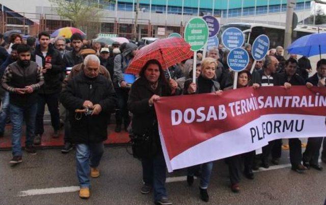 Bursa’Da Termik Santrale Karşı 10 Bin Imzalık Itiraz