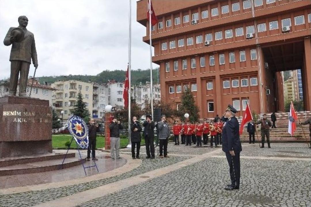 T&uuml;rk Polis Teşkilatının Kuruluşu&rsquo;nun 170. Yılı Giresun&rsquo;da Kutlanıyor