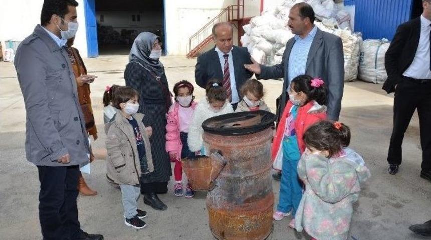 Anaokulu &Ouml;ğrencileri, Ambalaj Atıkları Tesisi&rsquo;ni Gezdi