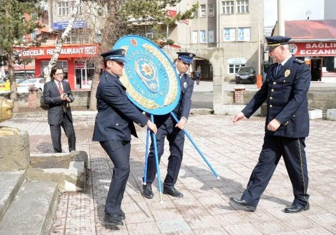 Sarıkamış&rsquo;ta T&uuml;rk Polis Teşkilatı&rsquo;nın 170. Kuruluş Yıld&ouml;n&uuml;m&uuml; D&uuml;zenlenen T&ouml;renle Kutlandı