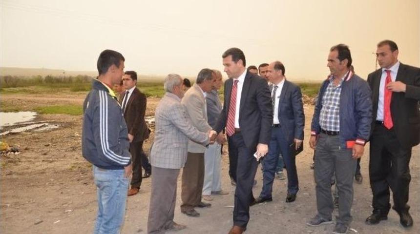 Batman Valisi Azmi &Ccedil;elik Kocalar K&ouml;y&uuml;n&uuml; Ziyaret Etti