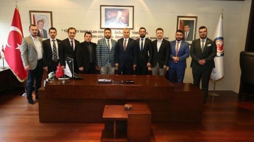 Gen&ccedil; M&uuml;said&rsquo;tan Başkan Zolan&rsquo;a Ziyaret