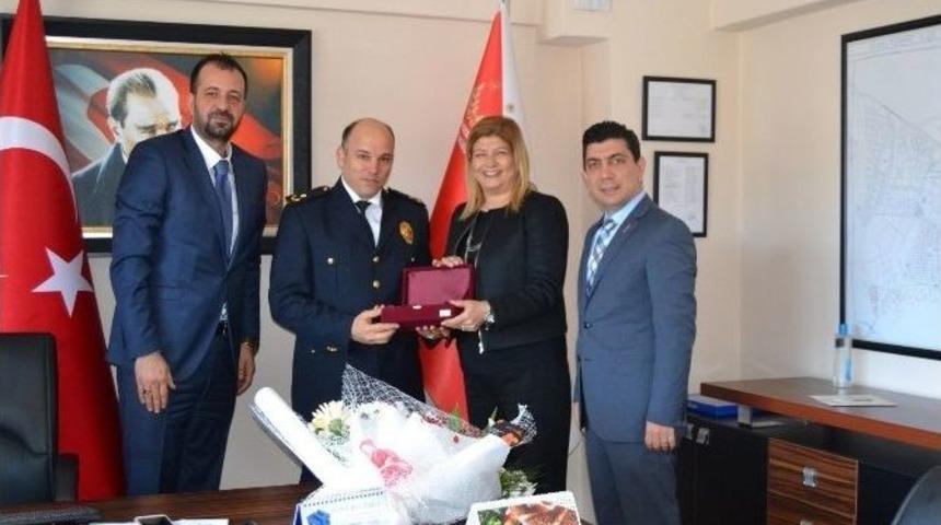 Yunusemre&rsquo;den Emniyet M&uuml;d&uuml;rleri&rsquo;ne Ziyaret