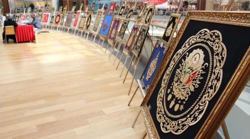 Naht Sanatı Sergisi A&ccedil;ıldı