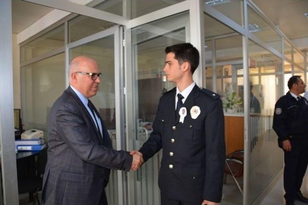 S&uuml;leymanpaşa Belediye Başkanı Eşkinat&rsquo;tan Emniyete Ziyaret