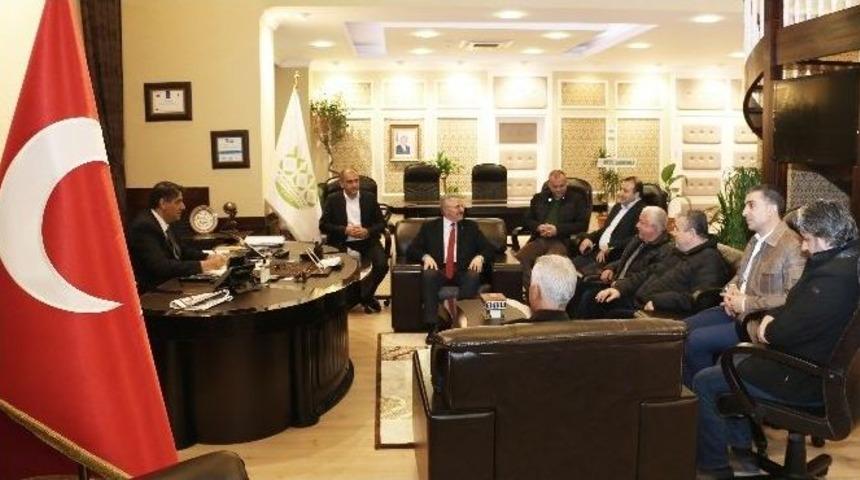 M&uuml;siad Şubesinden Rekt&ouml;r Polat&rsquo;a Hayırlı Olsun Ziyareti