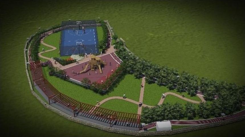 Ak&ccedil;aalan B&uuml;y&uuml;k Parkı Projesi Başlıyor
