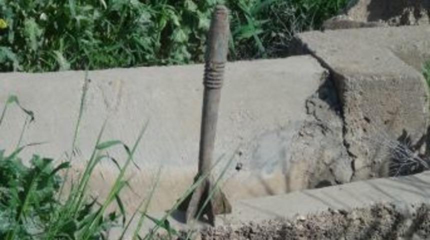 Suriye Sınırında Patlamamış Bomba Bulundu