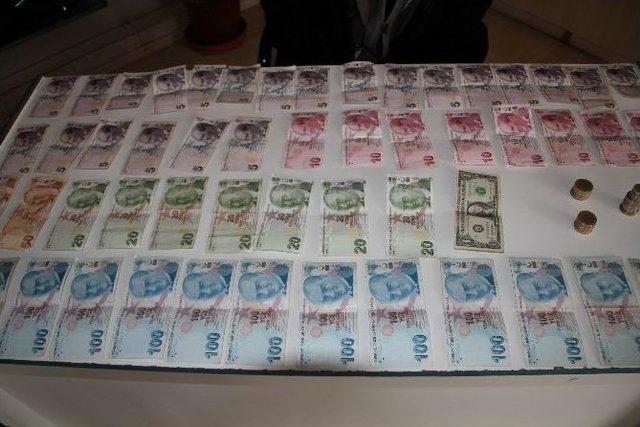 Dilencinin Üzerinde Bin 770 Lira Çıktı