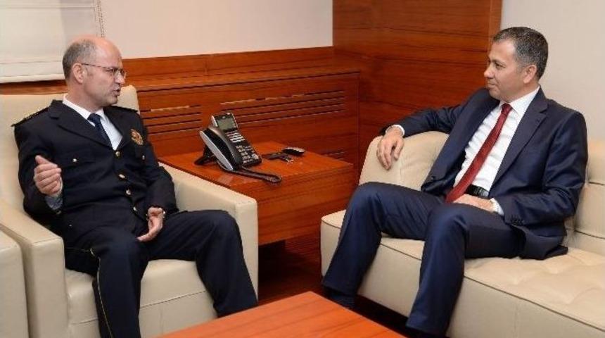 G&uuml;lveren&rsquo;den Vali Yerlikaya&rsquo;ya Ziyaret