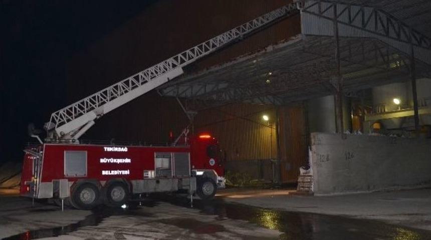Yalıtım Fabrikasında Yangın