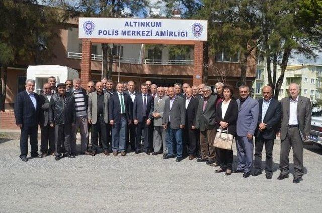 Didim’de Polis Haftasında Emekli Emniyet Mensuplarıyla Biraraya Gelindi