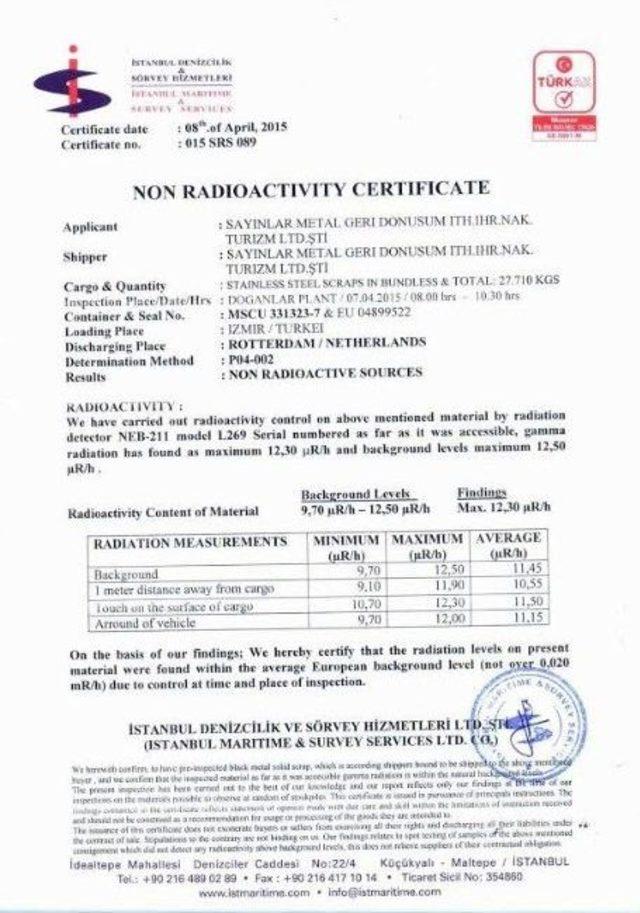 Tartışılan Kuito Gemisine Son Noktayı S&ouml;k&uuml;m Yapan Firma Koydu 1