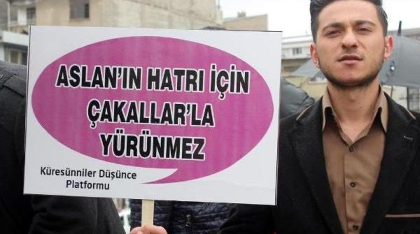 K&uuml;res&uuml;nni D&uuml;ş&uuml;nce Platformu Van'da Ak Parti Protesto Etti.