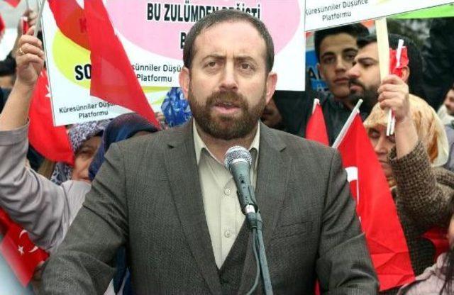 Küresünni Düşünce Platformu Van'da Ak Parti Protesto Etti.