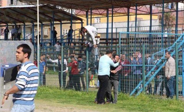 Silopi'deki Amatör Maçtan Sonra Olaylar Çıktı: 1 Yaralı