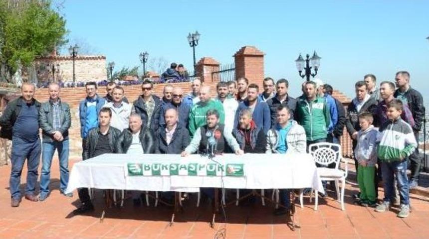 Bursasporlu Taraftarlardan Başkan B&ouml;l&uuml;kbaşı'na Tepki