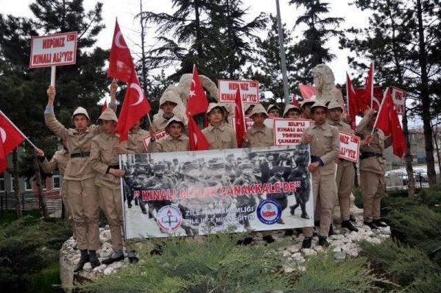 Kınali Ali'nin Torunları Çanakkale Yolunda